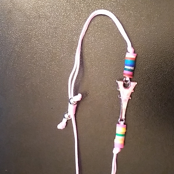 BBTO Gorgeous Eiffel Tower Bracelet w Pink Cording up to 10 inches - Picture 3 of 6